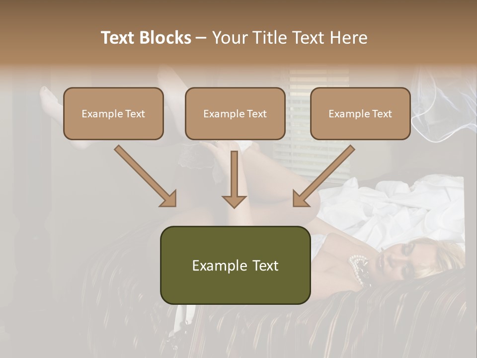 Horizontal Hair  PowerPoint Template