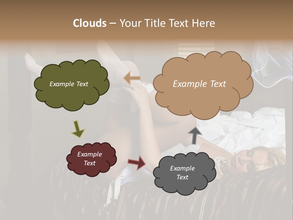 Horizontal Hair  PowerPoint Template