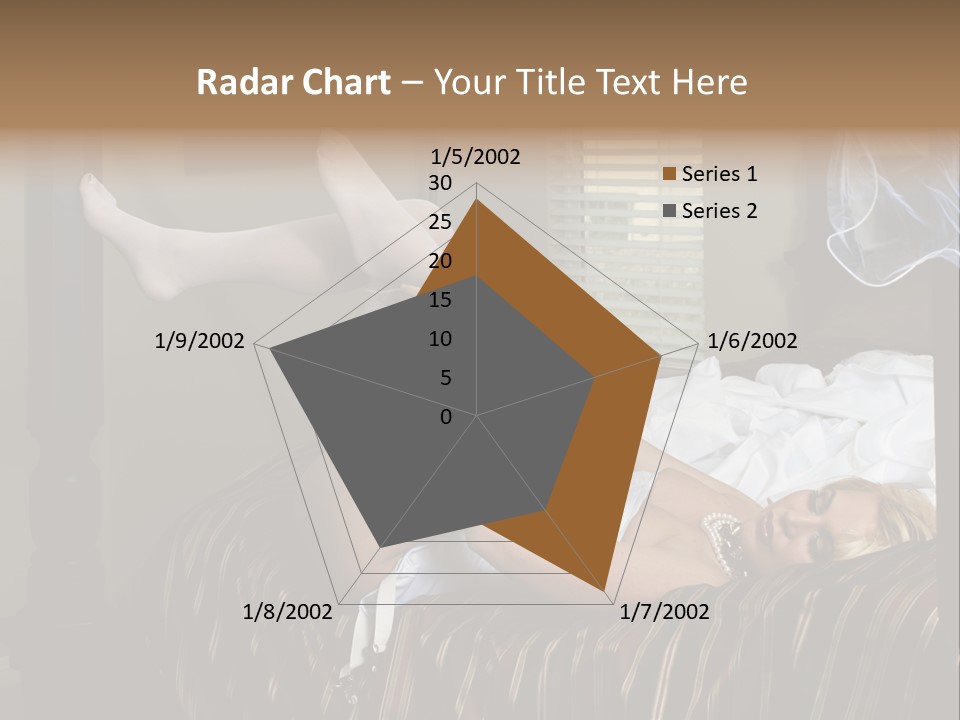 Horizontal Hair  PowerPoint Template