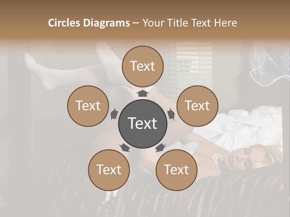 Horizontal Hair  PowerPoint Template