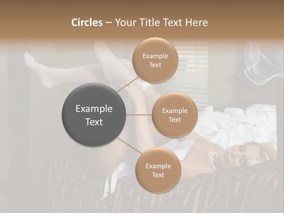 Horizontal Hair  PowerPoint Template