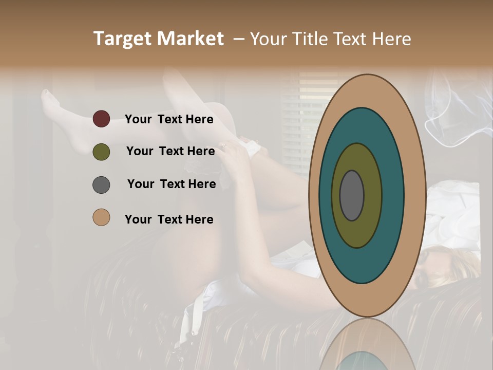 Horizontal Hair  PowerPoint Template