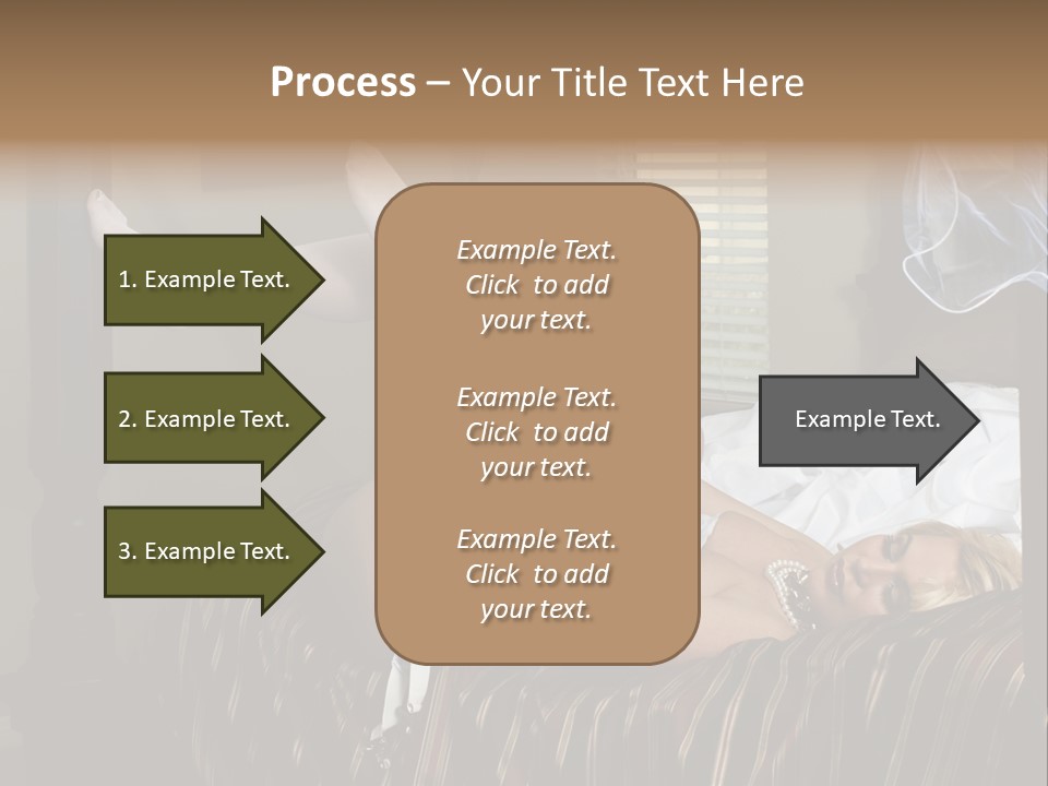 Horizontal Hair  PowerPoint Template