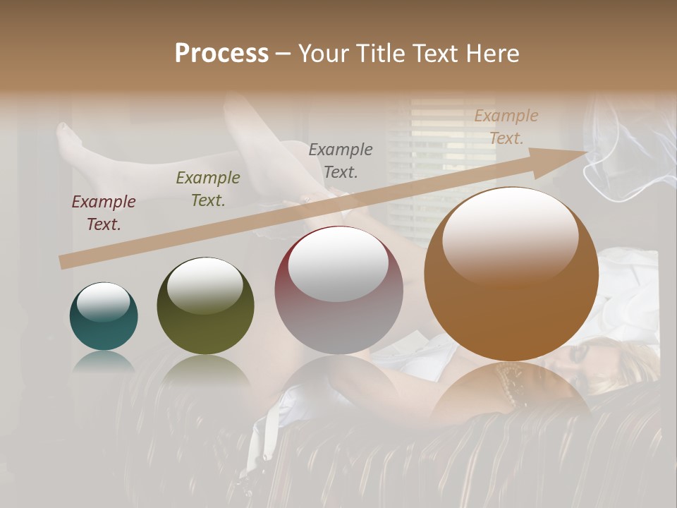 Horizontal Hair  PowerPoint Template