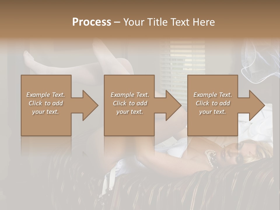 Horizontal Hair  PowerPoint Template