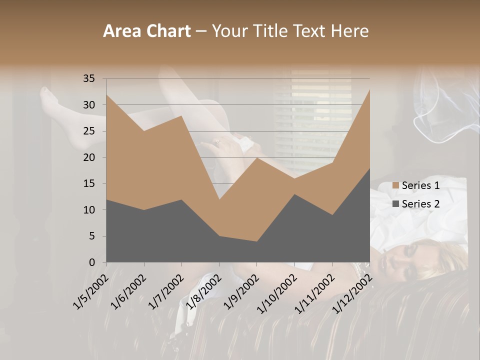 Horizontal Hair  PowerPoint Template