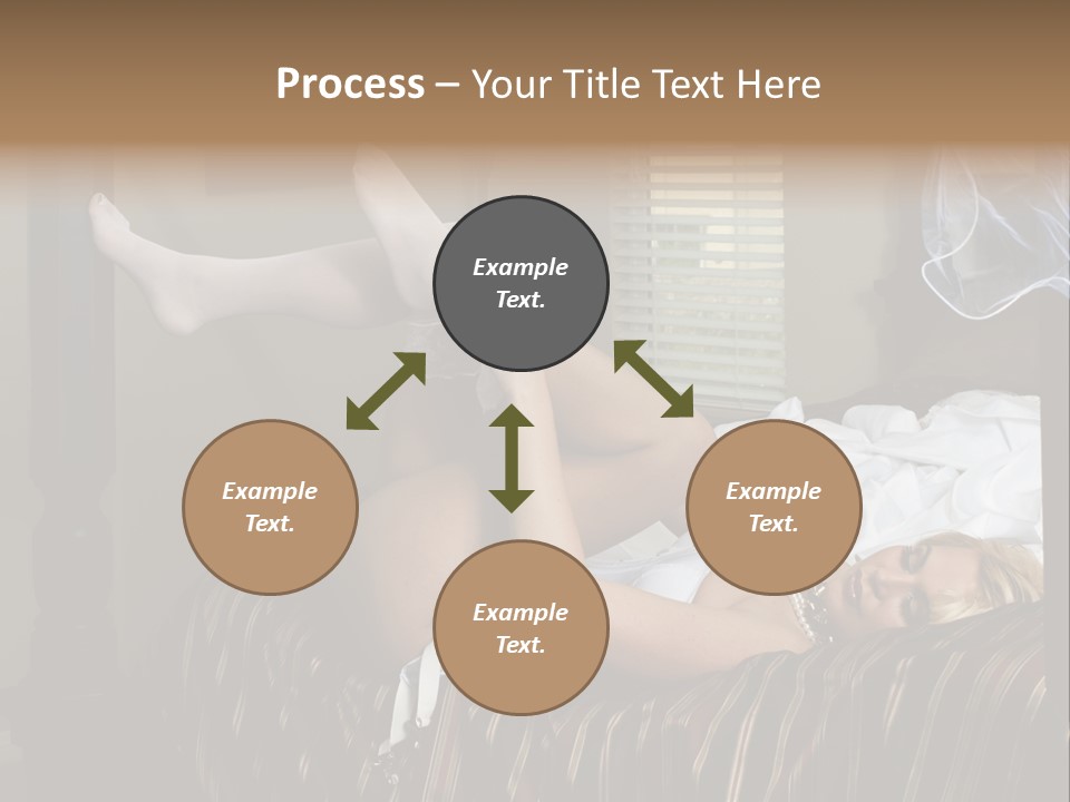 Horizontal Hair  PowerPoint Template