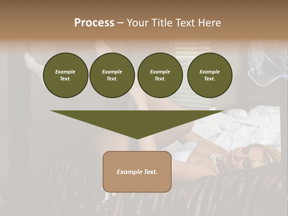 Horizontal Hair  PowerPoint Template