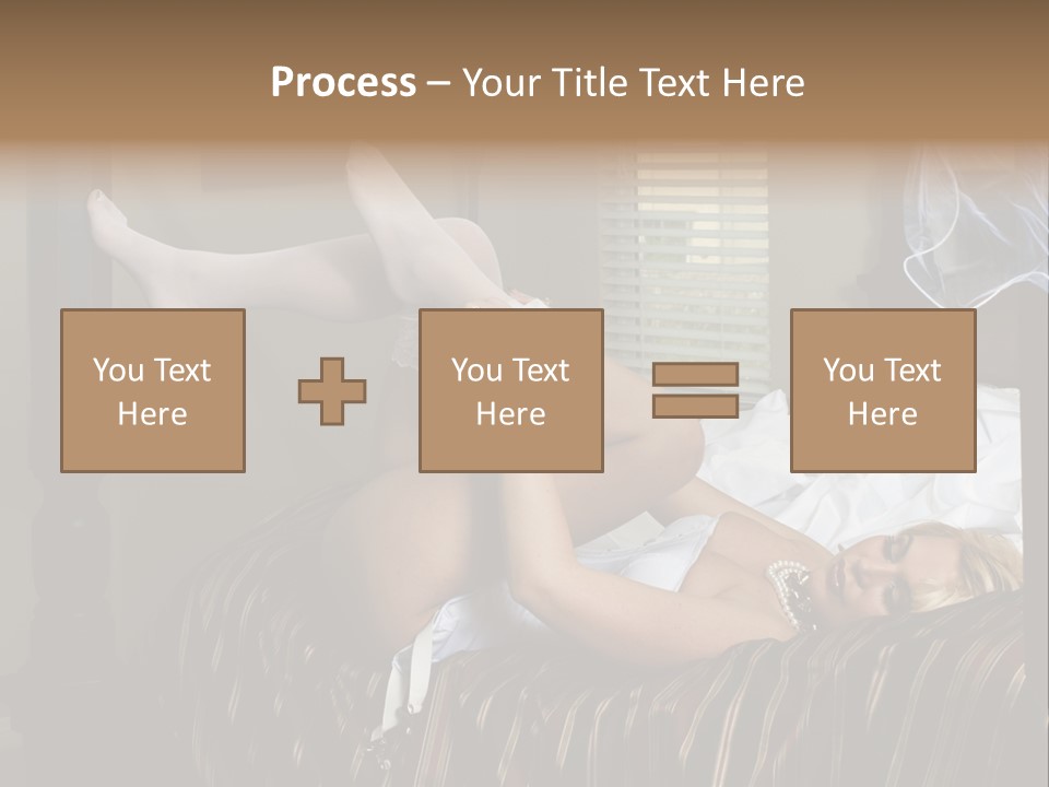 Horizontal Hair  PowerPoint Template