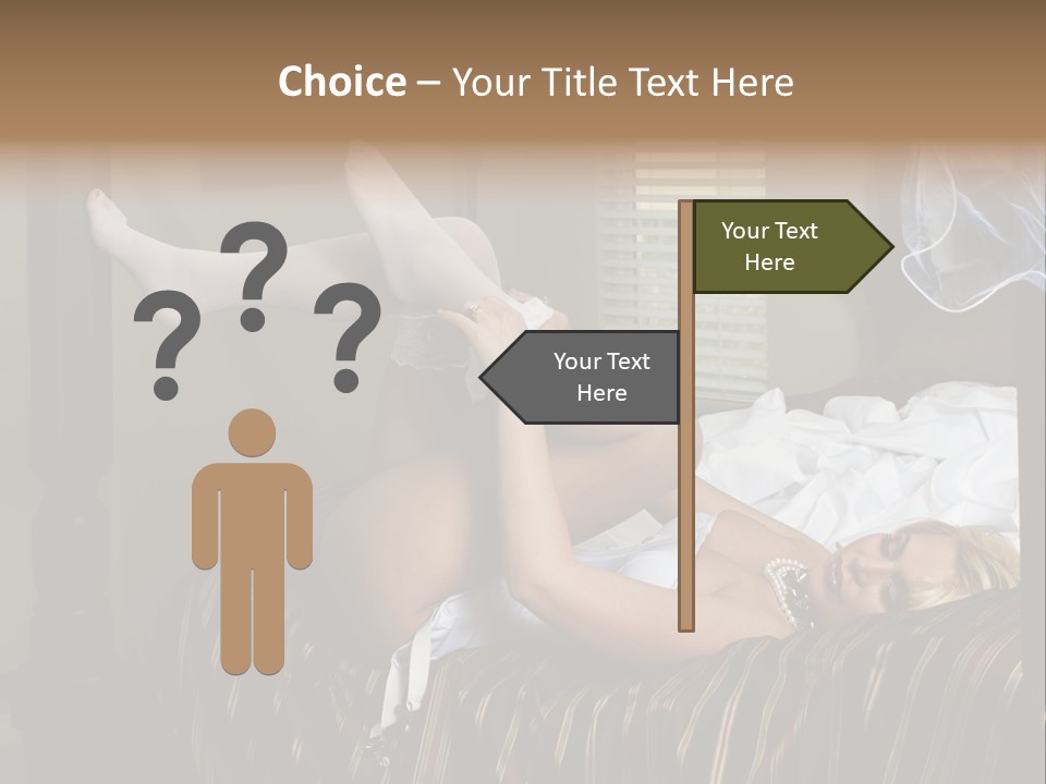 Horizontal Hair  PowerPoint Template