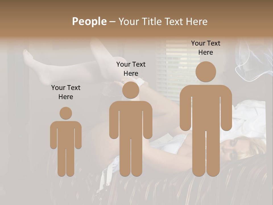 Horizontal Hair  PowerPoint Template