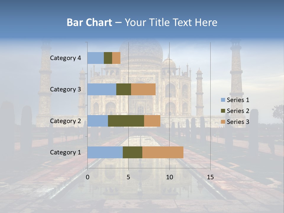 Reflections Mahal Monuments PowerPoint Template