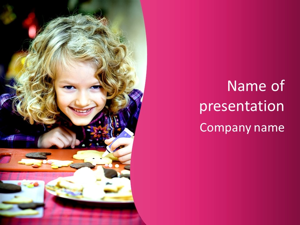 Making Baking Domestic PowerPoint Template