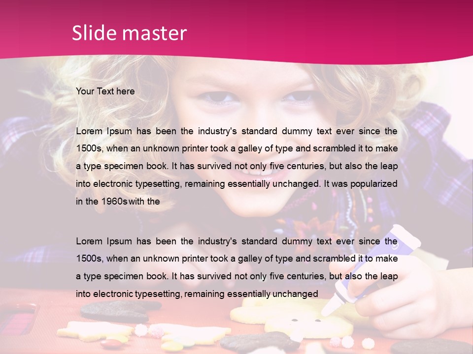 Making Baking Domestic PowerPoint Template