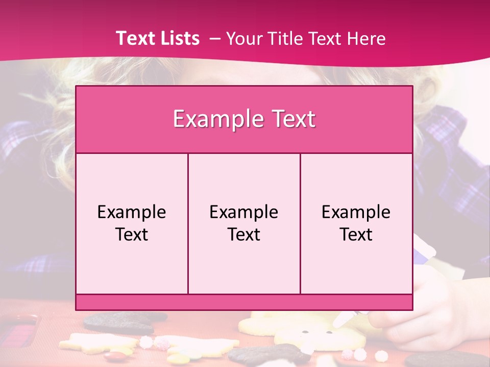 Making Baking Domestic PowerPoint Template