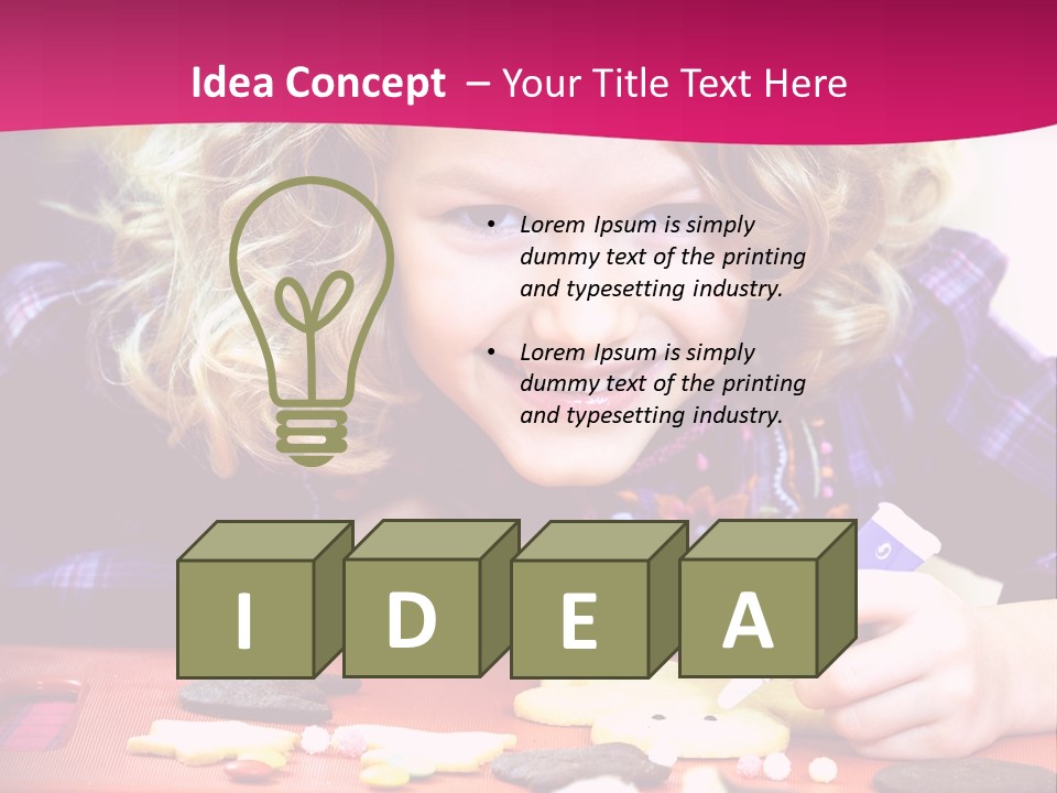 Making Baking Domestic PowerPoint Template