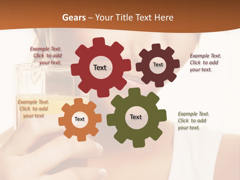 Together Happy Corporation PowerPoint Template