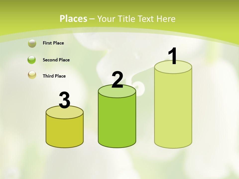 White Fragility Drop PowerPoint Template