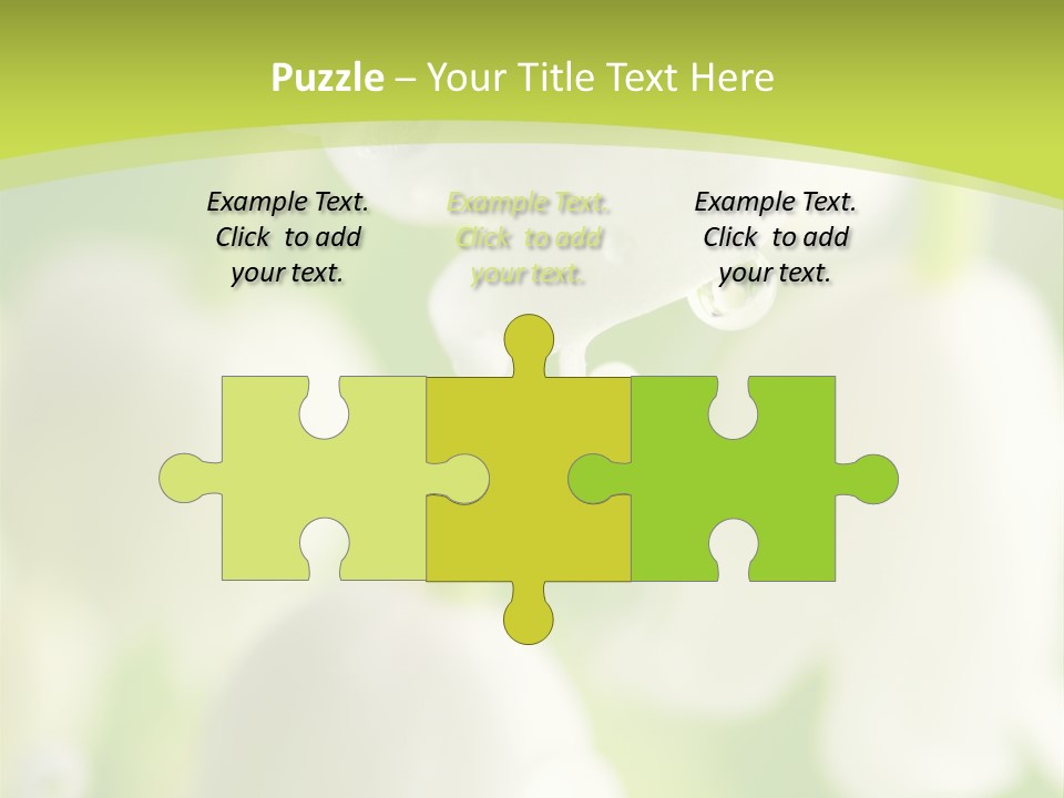 White Fragility Drop PowerPoint Template