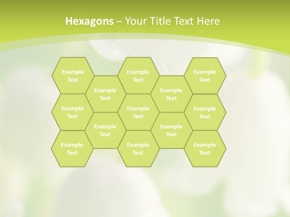 White Fragility Drop PowerPoint Template