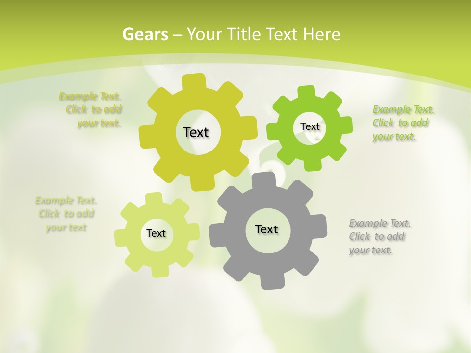 White Fragility Drop PowerPoint Template