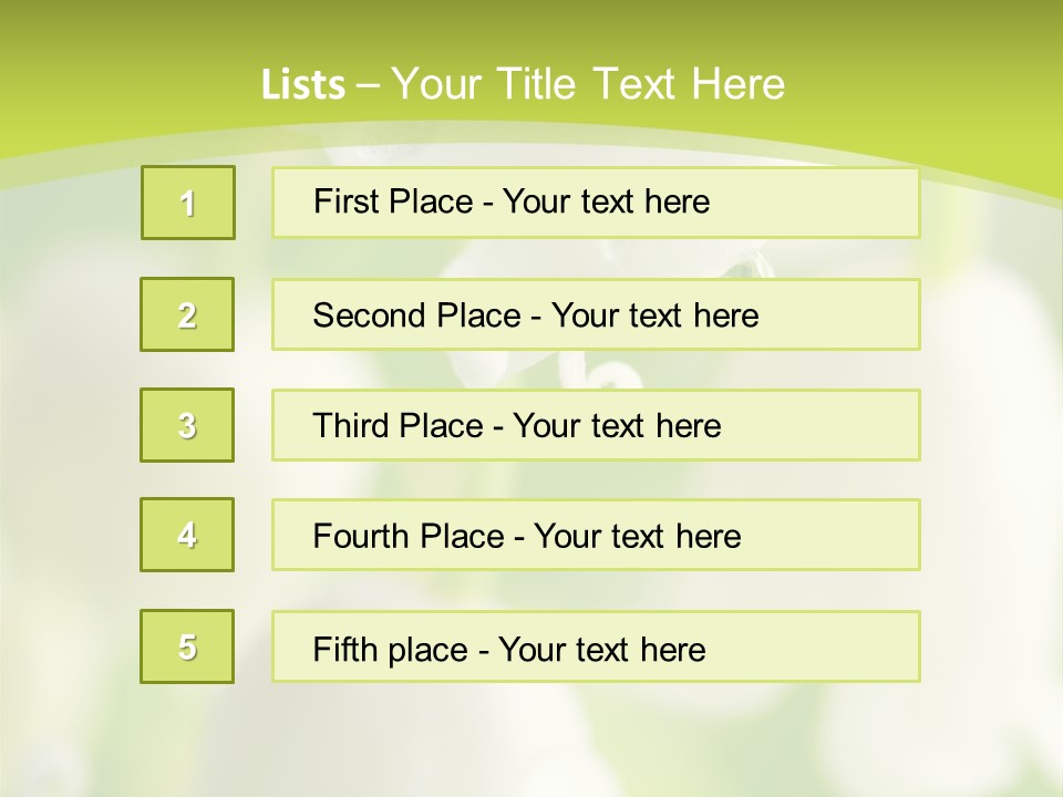 White Fragility Drop PowerPoint Template
