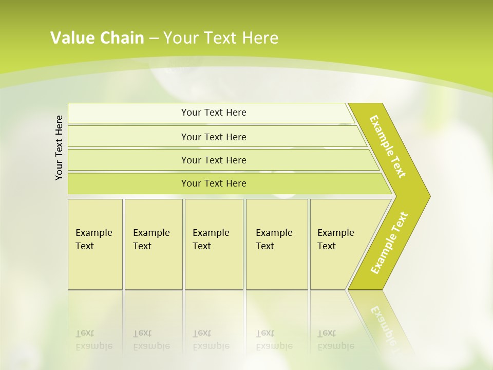 White Fragility Drop PowerPoint Template