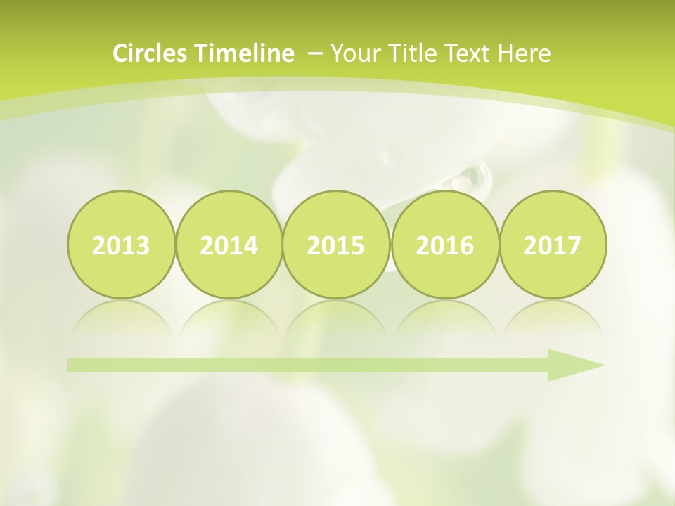 White Fragility Drop PowerPoint Template