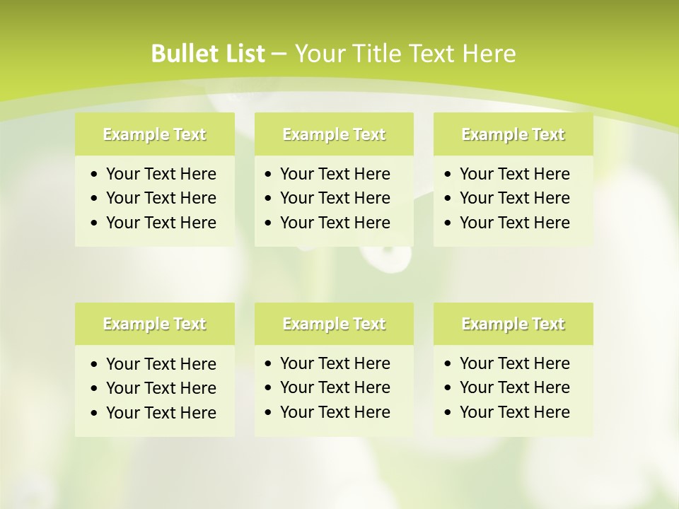 White Fragility Drop PowerPoint Template