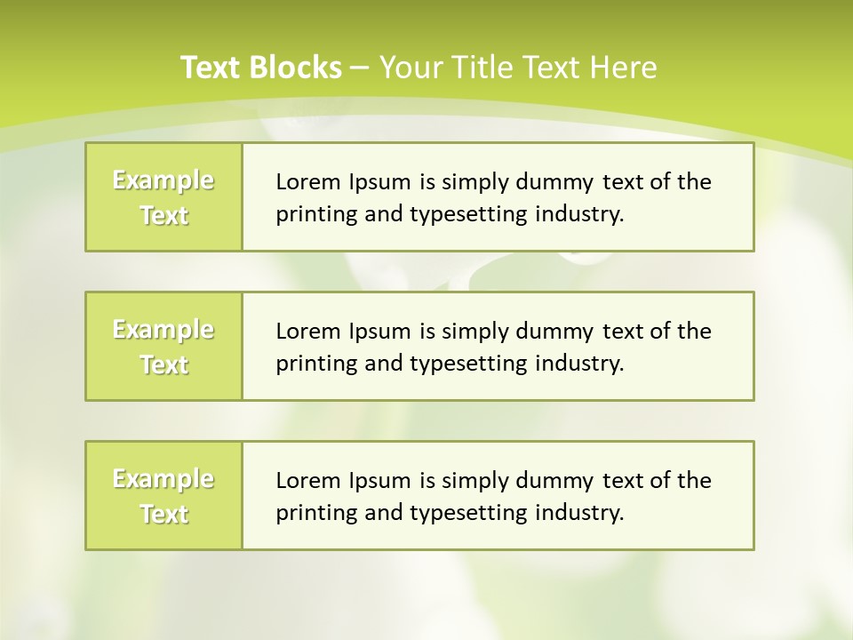 White Fragility Drop PowerPoint Template
