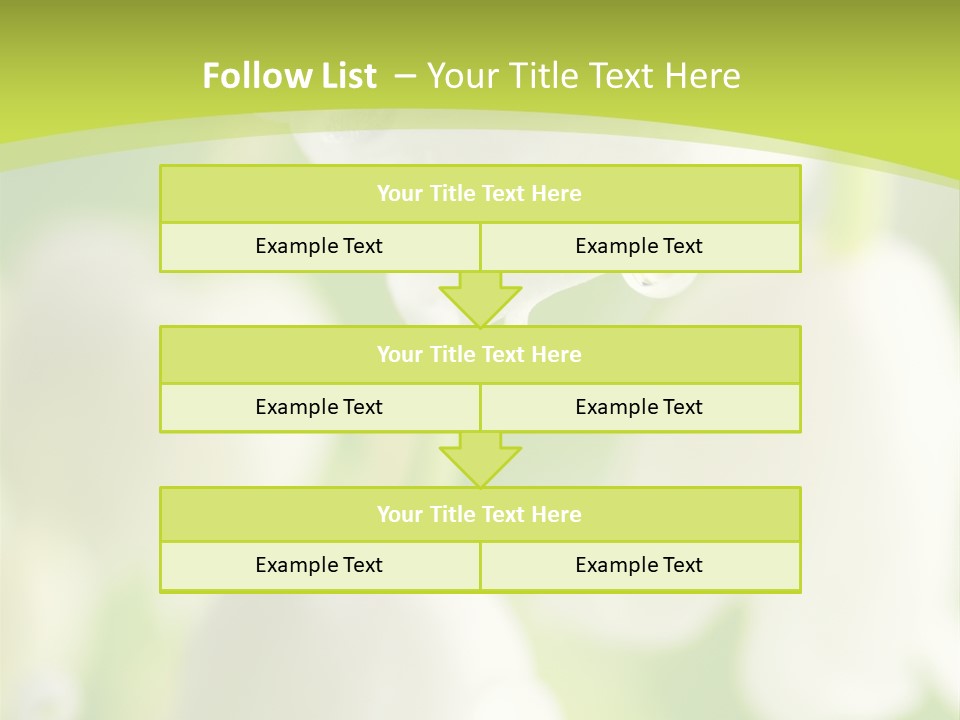 White Fragility Drop PowerPoint Template