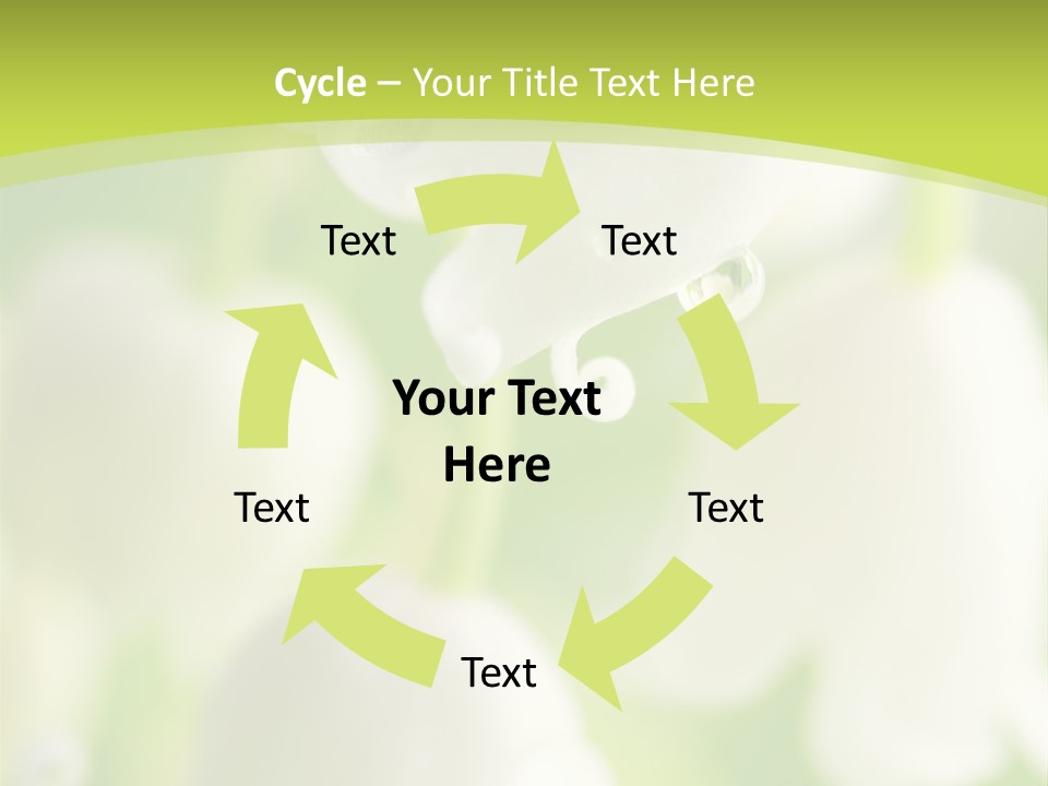 White Fragility Drop PowerPoint Template