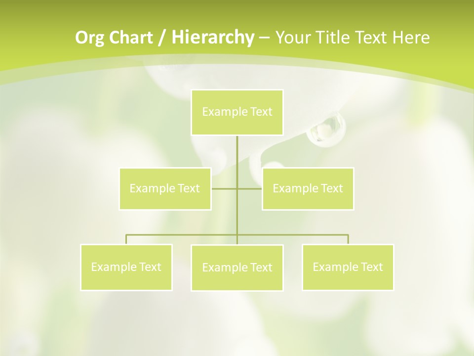 White Fragility Drop PowerPoint Template