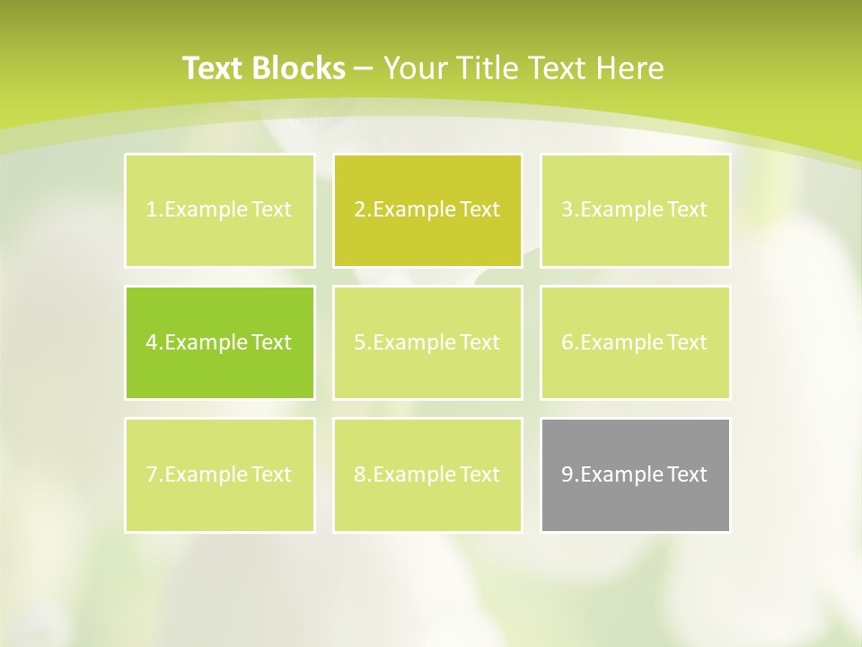 White Fragility Drop PowerPoint Template