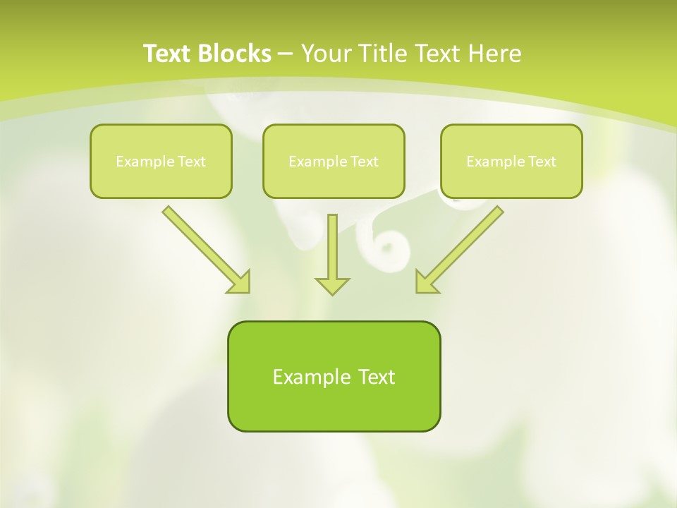 White Fragility Drop PowerPoint Template