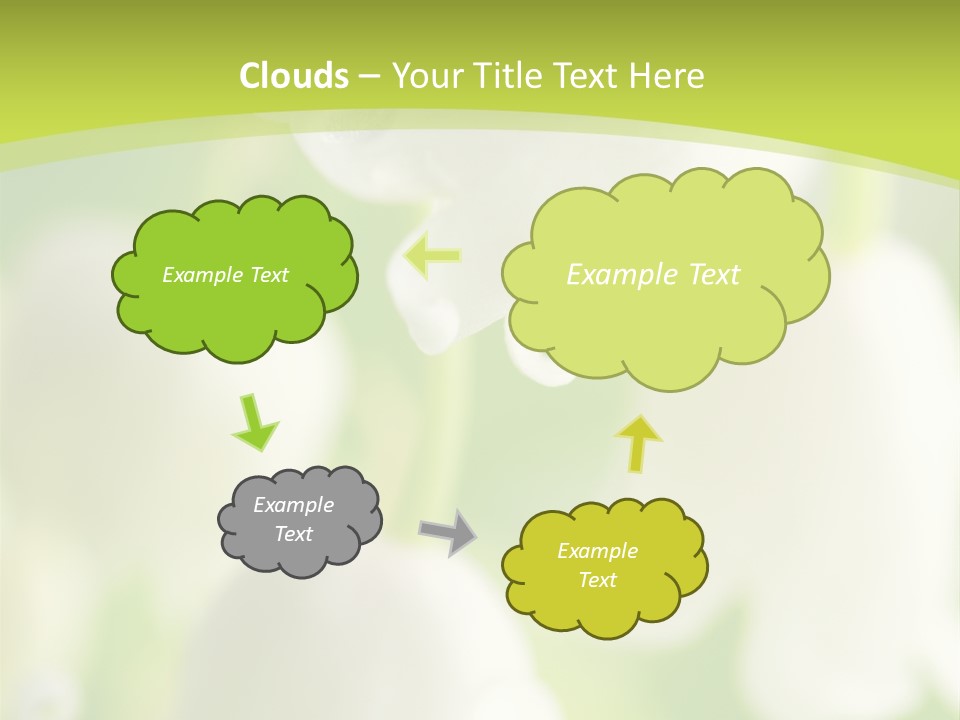 White Fragility Drop PowerPoint Template