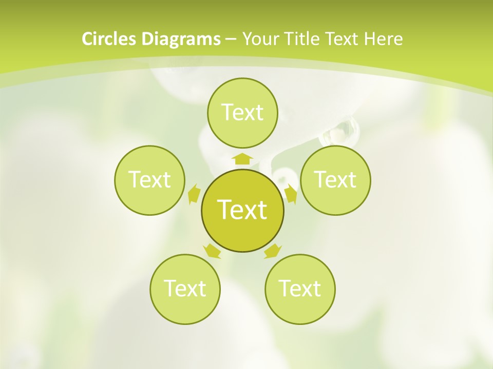 White Fragility Drop PowerPoint Template