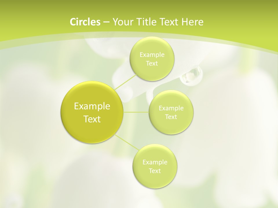 White Fragility Drop PowerPoint Template