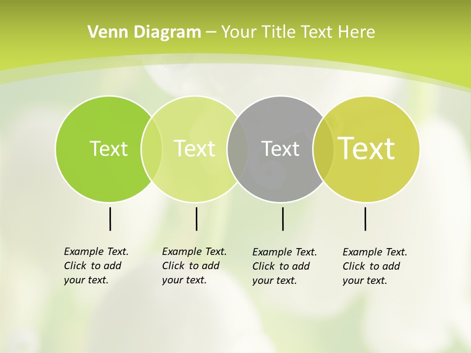White Fragility Drop PowerPoint Template
