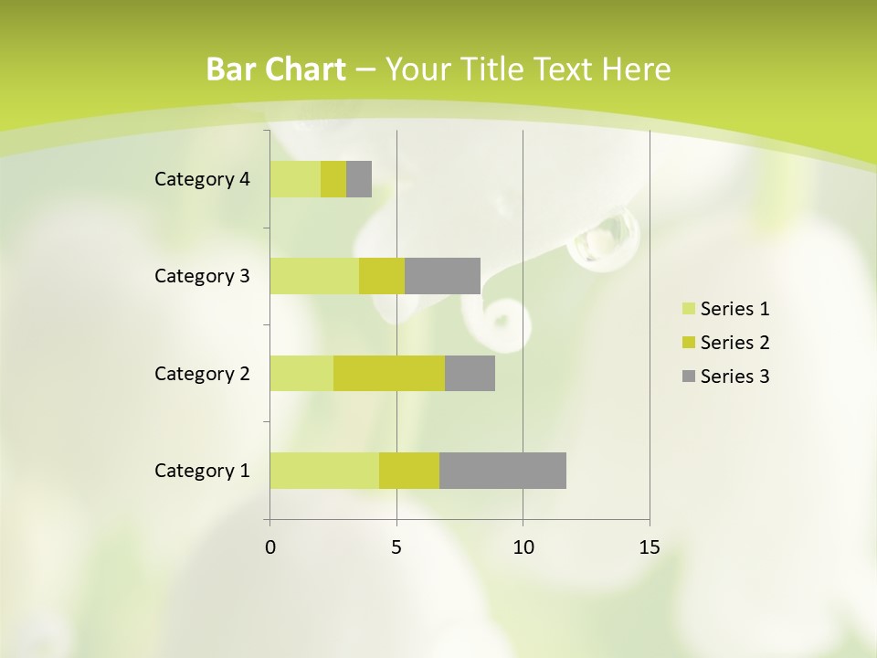 White Fragility Drop PowerPoint Template