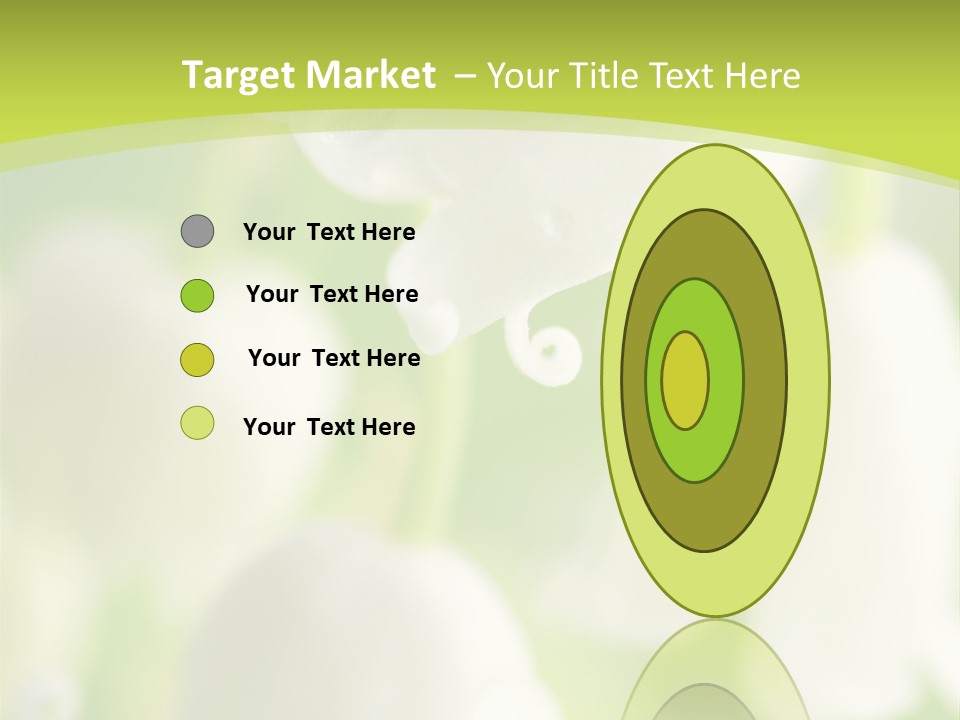 White Fragility Drop PowerPoint Template