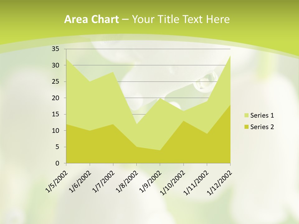 White Fragility Drop PowerPoint Template
