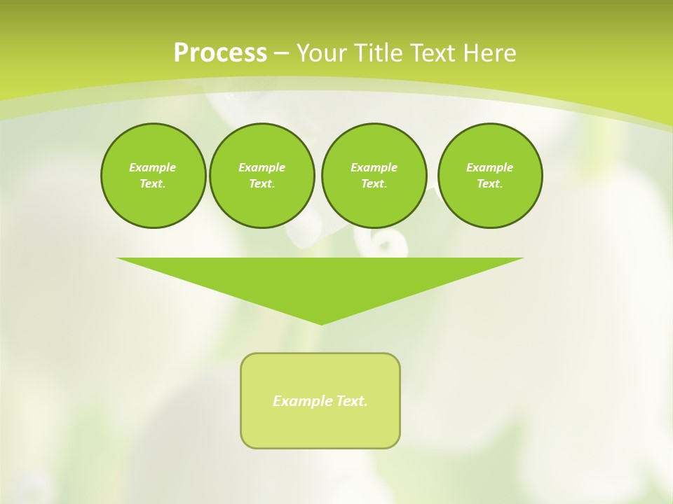 White Fragility Drop PowerPoint Template