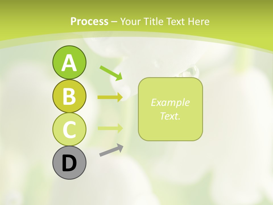 White Fragility Drop PowerPoint Template