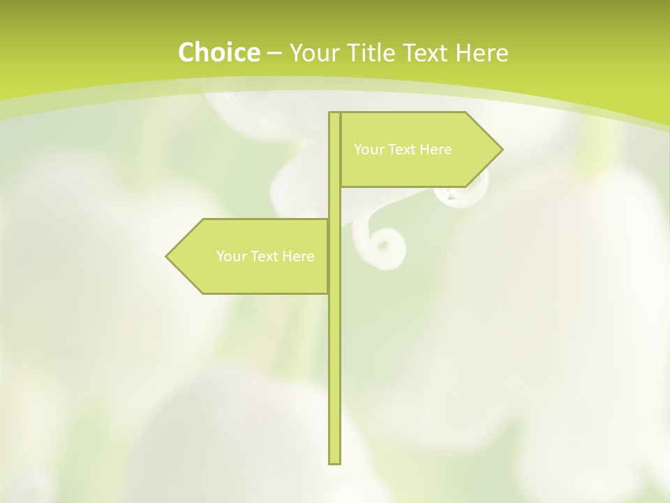 White Fragility Drop PowerPoint Template