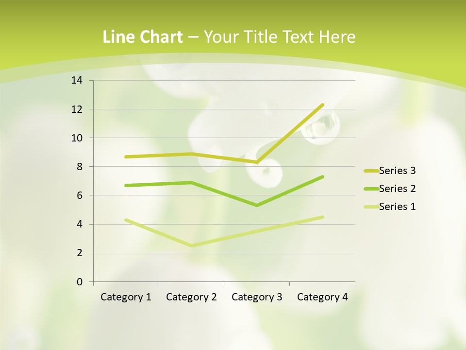 White Fragility Drop PowerPoint Template