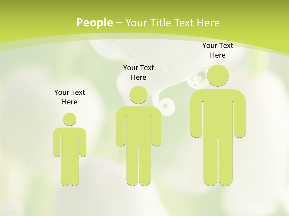 White Fragility Drop PowerPoint Template