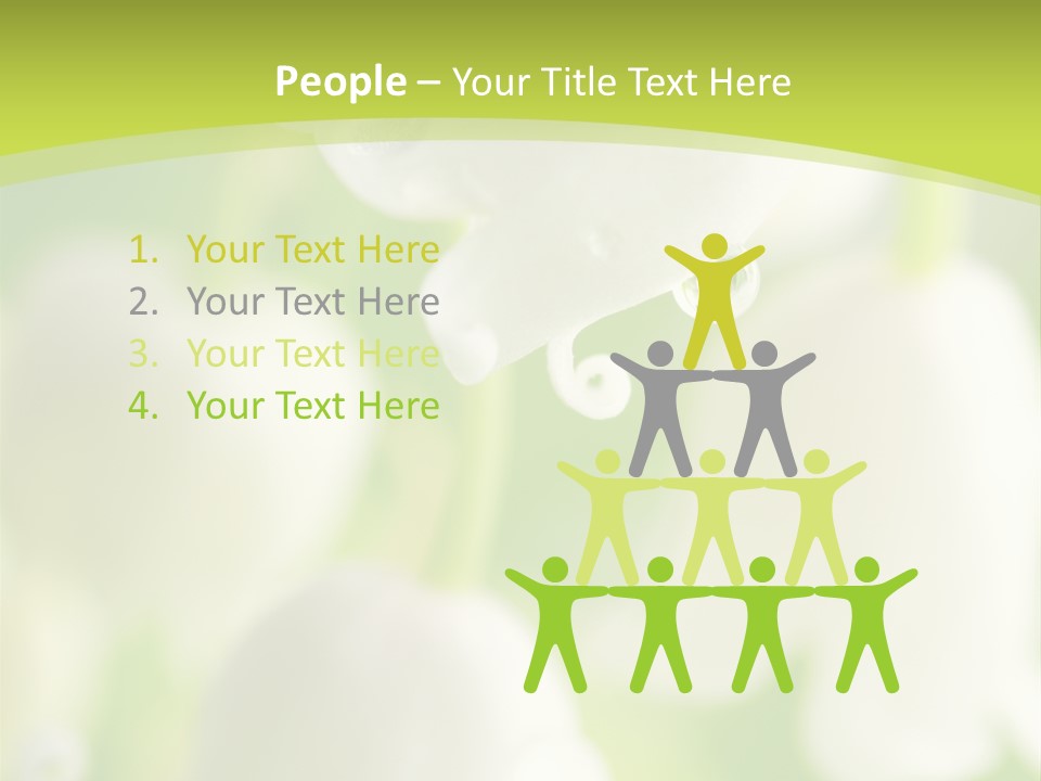 White Fragility Drop PowerPoint Template