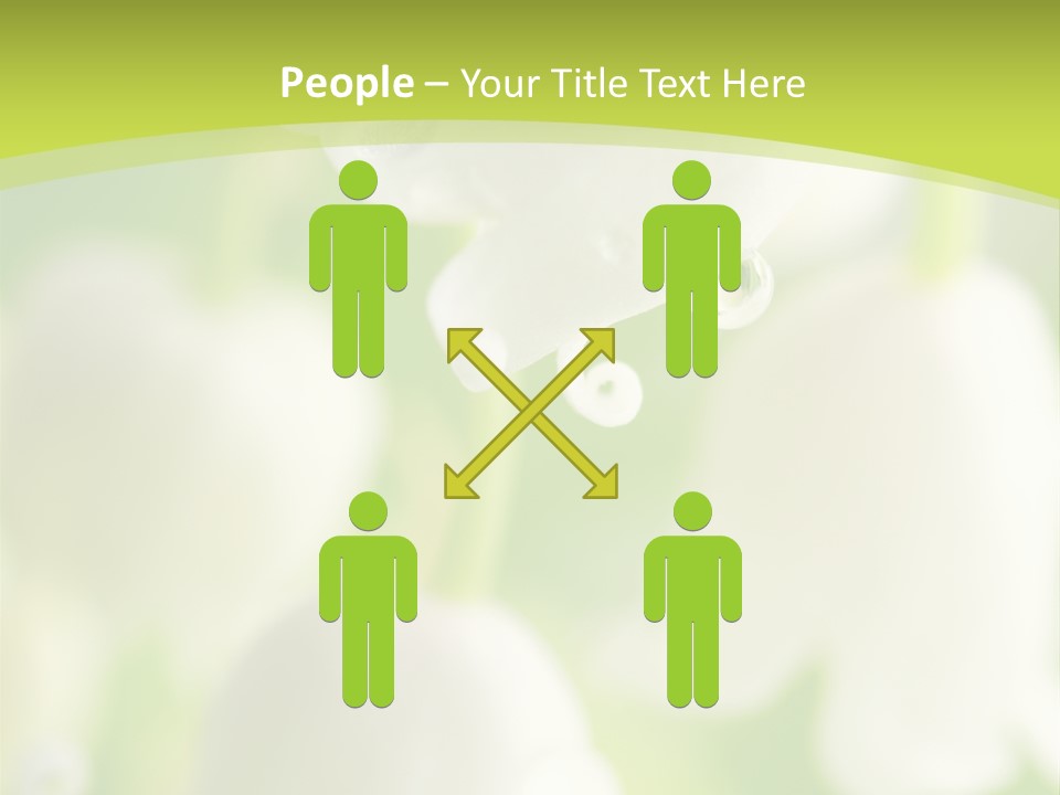 White Fragility Drop PowerPoint Template