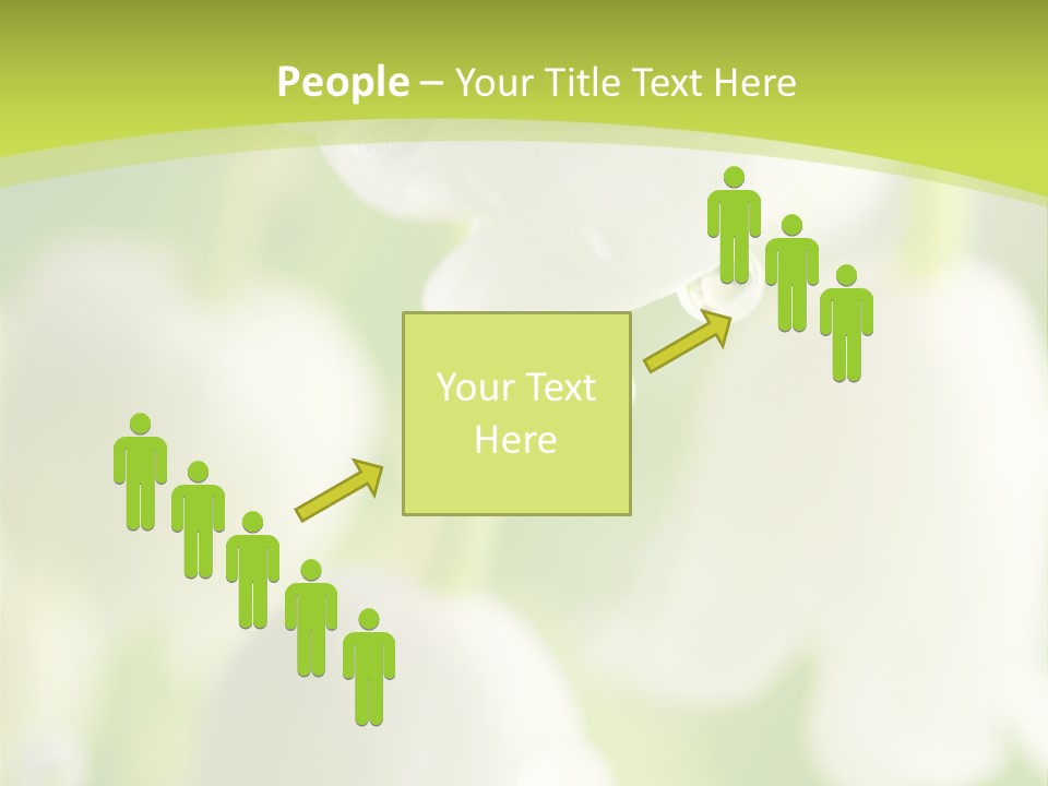 White Fragility Drop PowerPoint Template